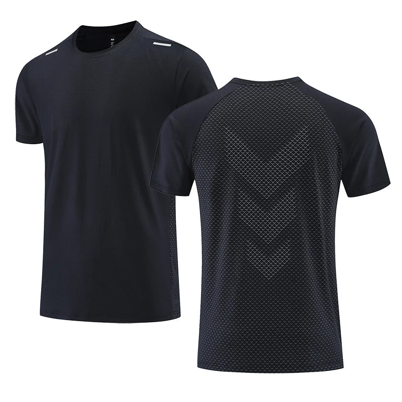 Men's Running Gym Short Sleeve Shirt