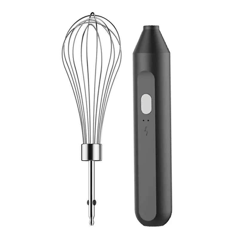 1 PCS Electric Milk Frother Handheld Egg Beater Coffee Milk Drink Egg Mixer Foamer Foamer Household Kitchen Cooking Tool