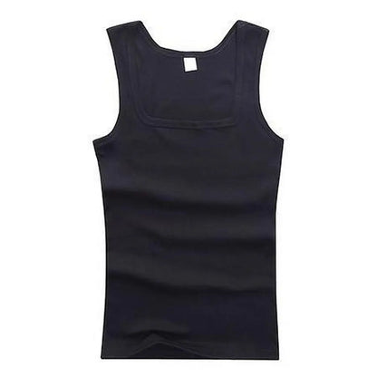 HOT Summer Plus Size Male Clothes Tank Tops 100% Pure Cotton Sleeveless Fitness T-shirt Elastic Bodybuilding Vest For Men Women