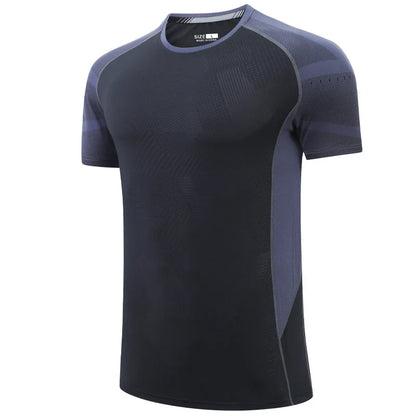 Men's O-neck Short Sleeves Workout Tee