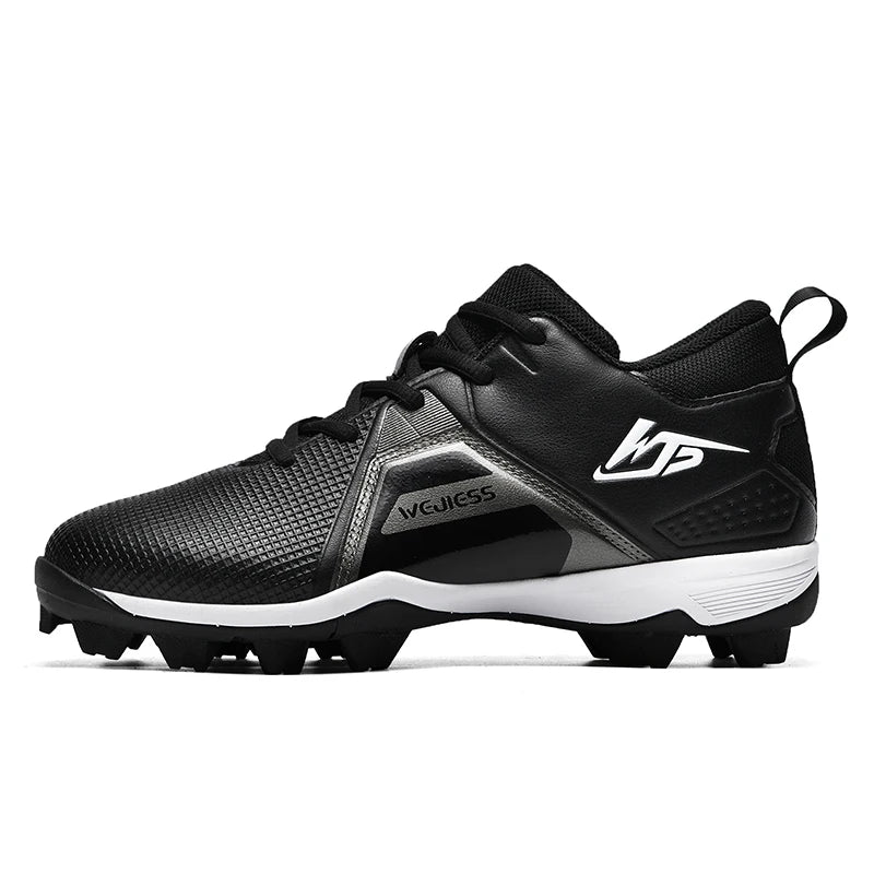 Men's Baseball Shoes Training Long Spikes Softball Shoes Non-slip Cleats And Turf Softball Sneakers Beginners Baseball Sneakers