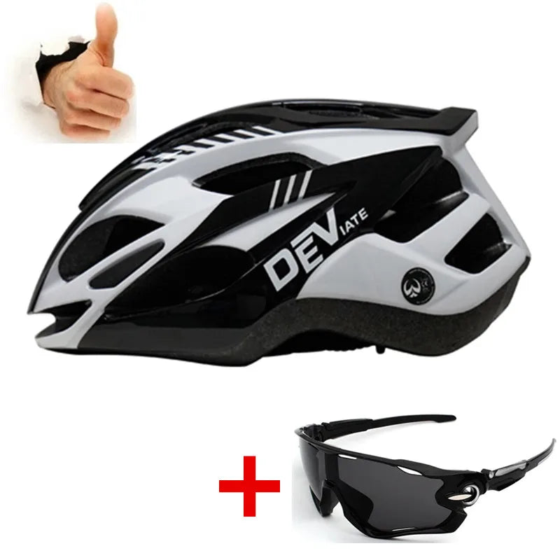 DEV Mountain Road Bike Helmet Large 19cm Width Sports Racing Riding Cycling Helmet Ultralight Casco Ciclismo MTB Bicycle Helmet