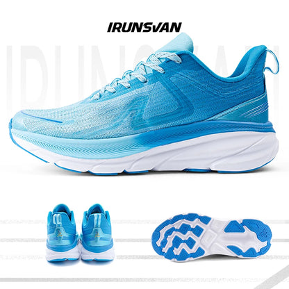 IRUNSVAN 2024 Original Air Cushion Running Shoes Fitness Jump Exercise Breathable Sports Shoes Men's Walking Shoes