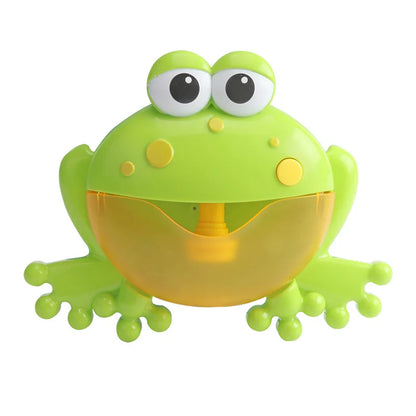 Baby Bath Toys Bubble Machine Duck Crabs Frog Music Kids Bath Toy Bathtub Automatic Bubble Maker Baby Bathroom Toy for Children