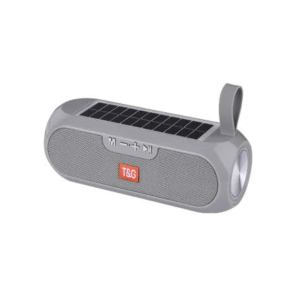 Solar Radio FM Outdoor Portable Wireless Bluetooth Speaker Music Sound Box Subwoofer Bass Aux PC TV Computer TV Hifi Stereo Mp3