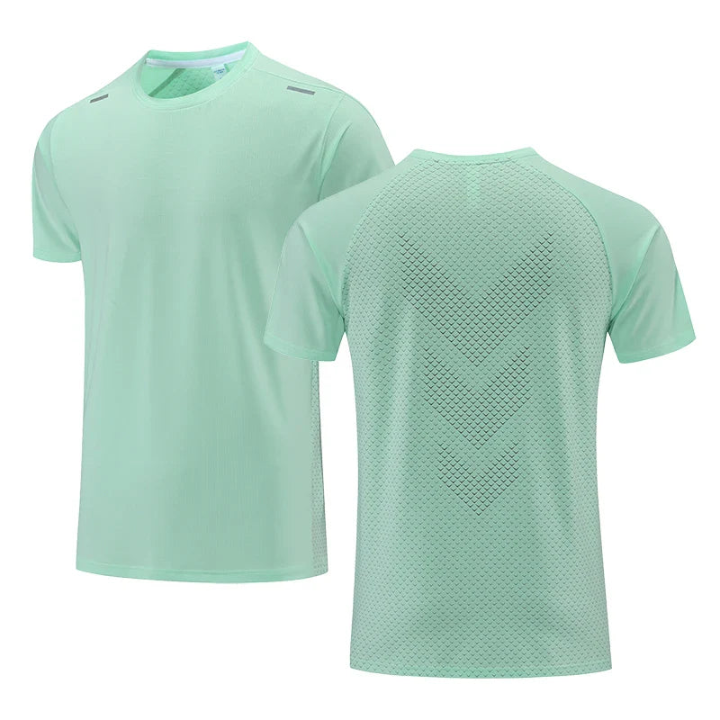 Men's Running Gym Short Sleeve Shirt