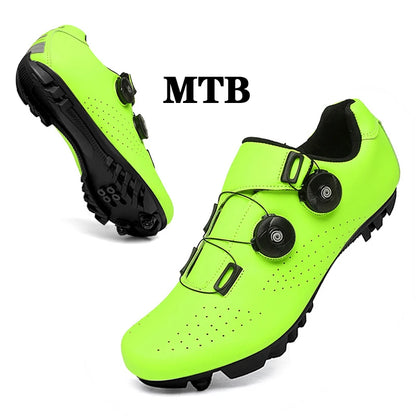 Cycling Sneaker MTB Men Sport Road Bike Boots Flat Racing Speed Sneakers Trail Mountain Bicycle Footwear Spd Pedal Cycling Shoes