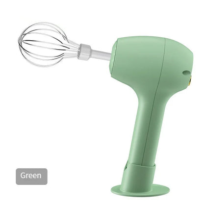 Wireless Portable Electric Food Mixer Automatic Whisk Dough Egg Beater Baking Cake Cream Whipper Kitchen Tool