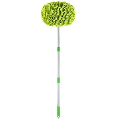 Car Cleaning Brush Telescopic Long Handle Cleaning Care Details Adjustable Super Absorbent Car Washing Mop Window Wash Tool