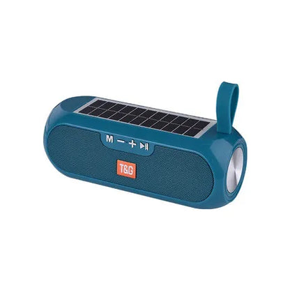 Solar Radio FM Outdoor Portable Wireless Bluetooth Speaker Music Sound Box Subwoofer Bass Aux PC TV Computer TV Hifi Stereo Mp3