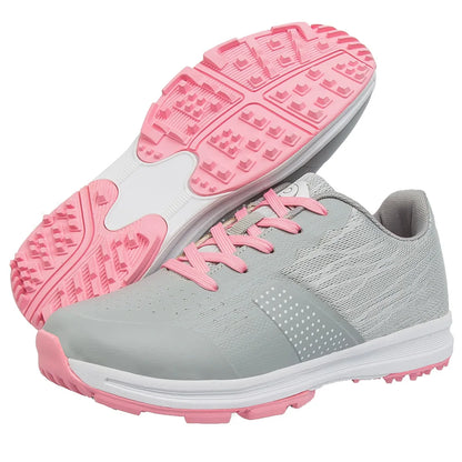 Thestron Cuties Women's Soft Spike Golf Shoes