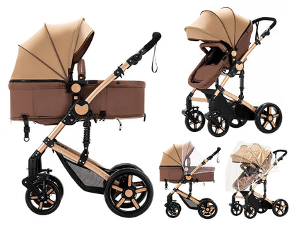 Lightweight Baby Stroller baby stroller 2 in 1 Stroller for baby car Comfort Baby Stroller 2 in 1 for newborn baby Free Shipping