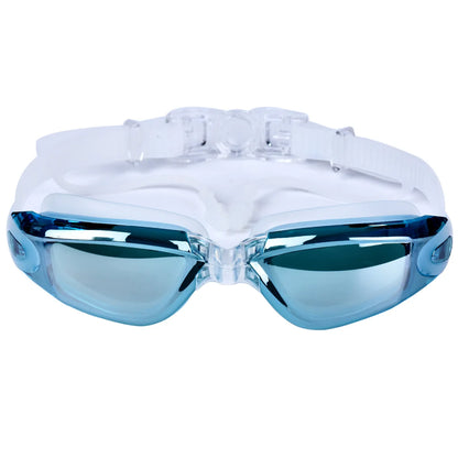 Adult Myopia Swimming Goggles Earplug Professional Pool Glasses Anti Fog Men Women Optical Waterproof Eyewear Diopter