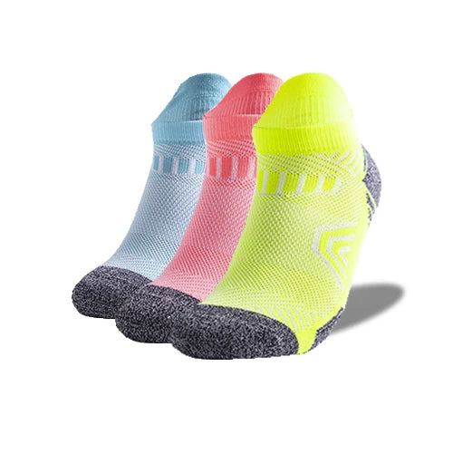 3Pairs/Lot Coolmax Cotton Socks Man Women Sport Running Sock Cycling Riding Bicycle Bike Football Breathable Basketball Sox