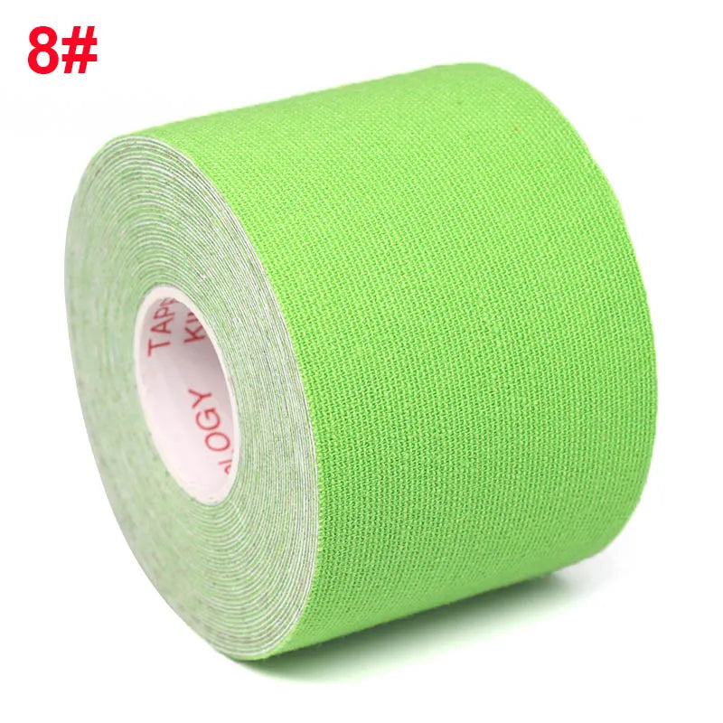 Width 2.5cm-10cm Kinesiology Tape 5m Athletic Tape Sports Recovery Knee Protector Waterproof Tennis Muscle Pain Relief Bandage