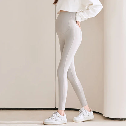 Ideal for Pregnant Women and Postpartum Moms Stretchy and Breathable Maternity Leggings