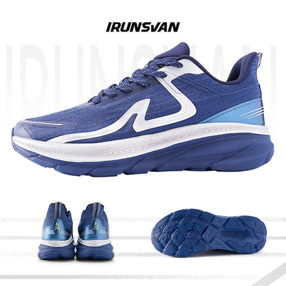 IRUNSVAN 2024 Original Air Cushion Running Shoes Fitness Jump Exercise Breathable Sports Shoes Men's Walking Shoes