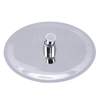 Round & Square Stainless Steel Showerhead Rainfall Rain Shower Head Chrome High Pressure Bath Faucet Dusche Ducha Rainshower