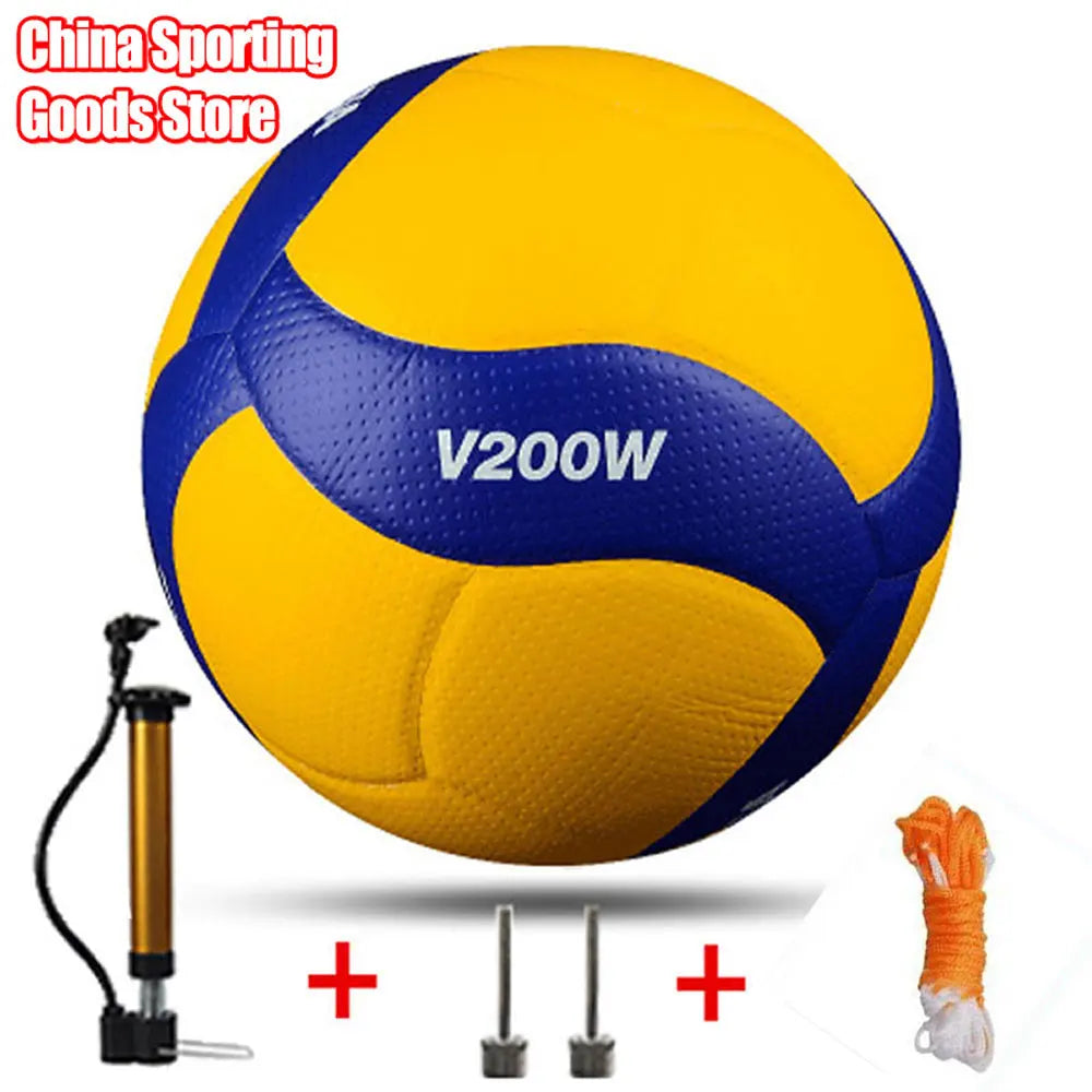 New Model Professional Volleyball ball,Training Competition Professional Game Volleyball, Optional Pump + Needle +Net Bag