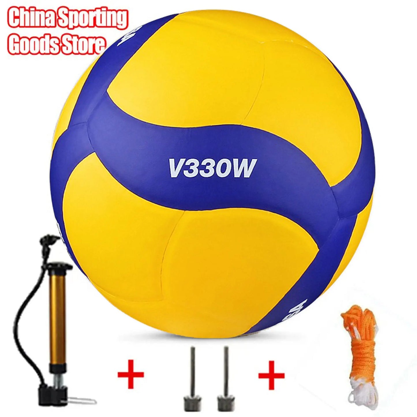 New Model Professional Volleyball ball,Training Competition Professional Game Volleyball, Optional Pump + Needle +Net Bag