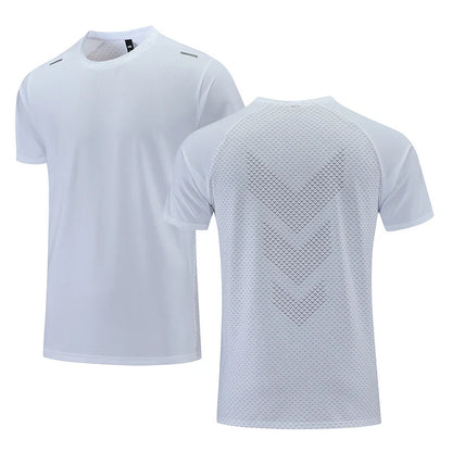 Men's Running Gym Short Sleeve Shirt