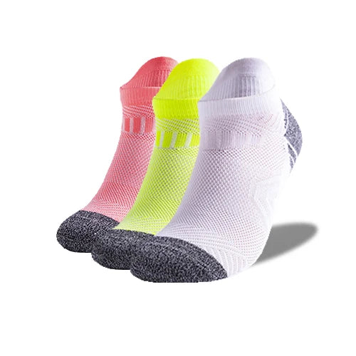 3Pairs/Lot Coolmax Cotton Socks Man Women Sport Running Sock Cycling Riding Bicycle Bike Football Breathable Basketball Sox