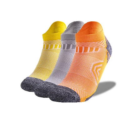 3Pairs/Lot Coolmax Cotton Socks Man Women Sport Running Sock Cycling Riding Bicycle Bike Football Breathable Basketball Sox